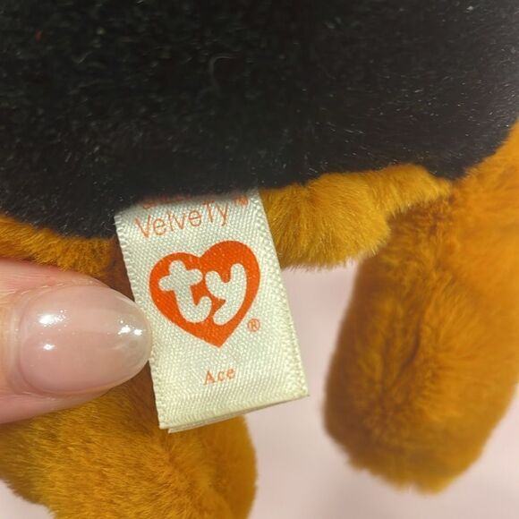 Ty Beanie Bellies Collection 'Ace' the German Shepherd Dog (8 inch) EUC 2021 - Picture 6 of 7